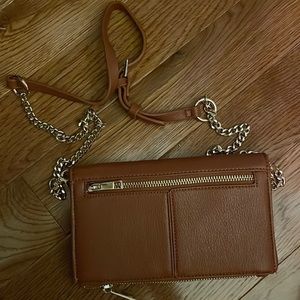 Camel colored zipper crossbody!!